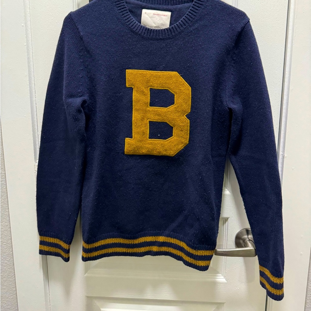 Banana Republic Heritage Varsity Sweater